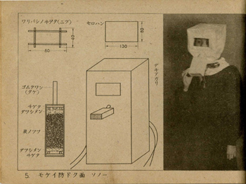 5.モケイ防ドク面