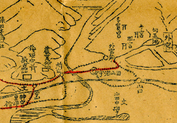 しおり 鳥瞰図