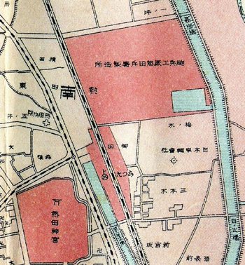 熱田周辺の地図