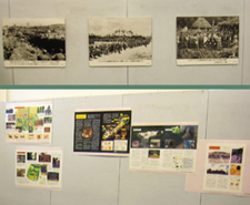 「沖縄戦~」 展示写真