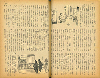 「少年倶楽部」1942年2月号　目次