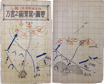 要図ト写景図之書方 1932年1月発行、1940年10月新訂第32版