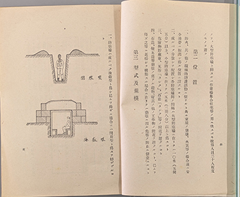 「防空壕構築指導要領」