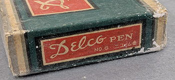 Delco PEN NO.6 箱 側面
